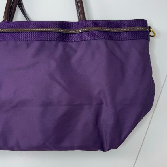 Prada Tessuto Nylon Jacquard Logo Tote in Viola Purple 16"x10" Shoulder Tote Bag - Picture 7 of 16